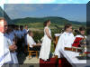 Szentmise Szent Istv�n napj�n a Gombos-hegyen