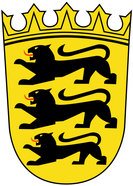 Baden-W�rttemberg c�mere / Landeswappen Baden-W�rttemberg