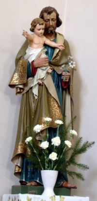 Szent J�zsef a Kisj�zussal